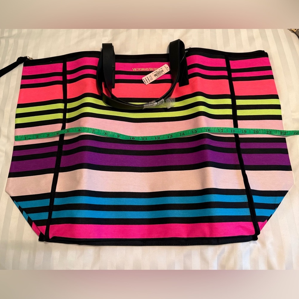 Victoria’s Secret Striped Tote Bag